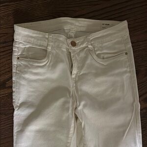Zara White Skinny Jeans Modern Minimalist Style
